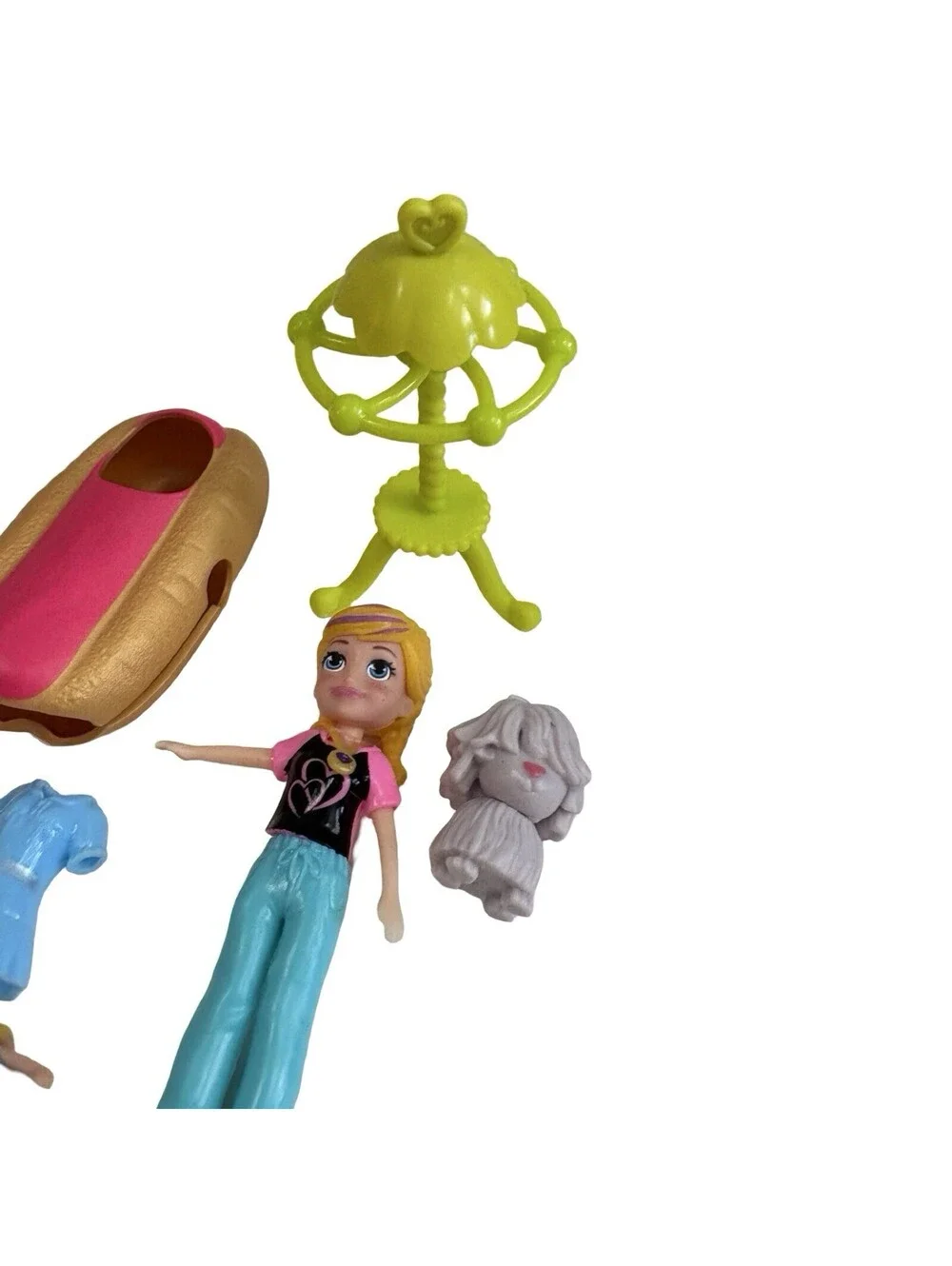 Polly Pocket Doll And Accessories Mixed Lot
